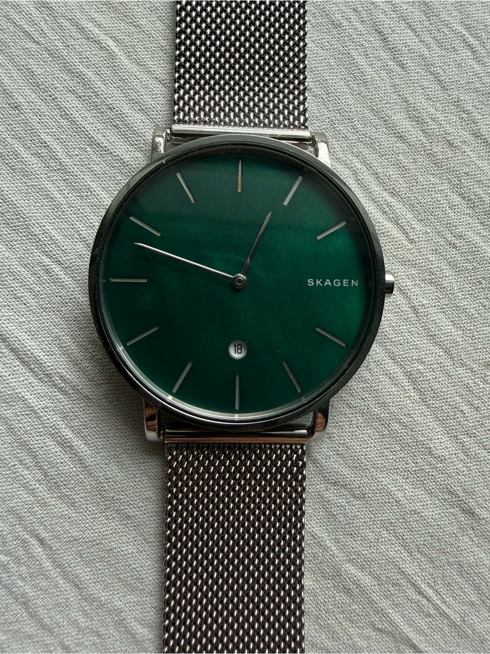 Rare 2010s Skagen Hagen Slim 40mm Quartz Watch